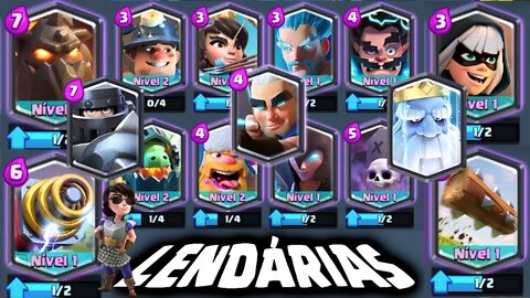 ✅QUAL É A MELHOR CARTA LENDÁRIA DO CLASH ROYALE? - PARTICIPE VOTANDO