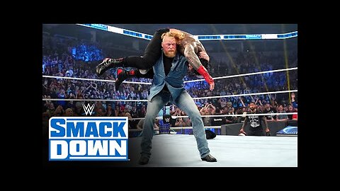 Brock Lesnar shocks Roman Reigns with Beastly return: SmackDown