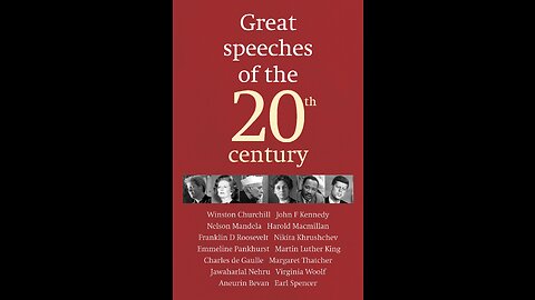 TOP 5 - GREATEST SPEECHES of the 20th century