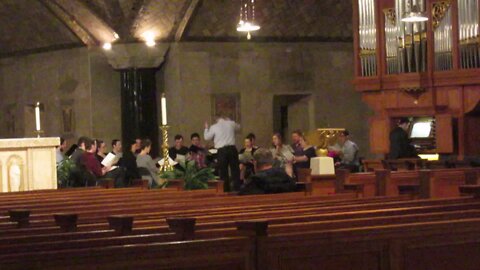 Choir Practive at Basilica Of The National Shrine Of The Immaculate Conception