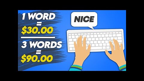 Earn $30 Per Word You Type (Make Money Online 2023)