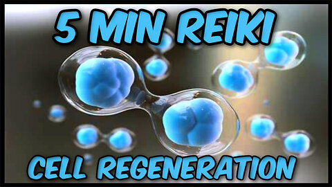 Reiki For Cell Regeneration l 5 Min Session l Healing Hands Series