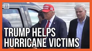 Trump Arrives with Relief for Hurricane Victims in Georgia