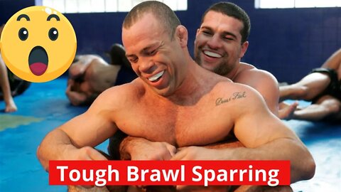 Tough Brawl Sparring between Wanderlei Silva vs Shogun Rua #tatame #mma #chutebox