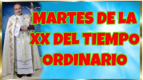 229 MARTES DE LA XX DEL TIEMPO ORDINARIO 2022. 4K