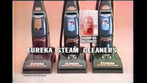 Eureka Vacuum Cleaners Commercial (1997)