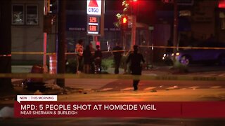 5 people shot at Milwaukee vigil for 16-year-old homicide victim, police say