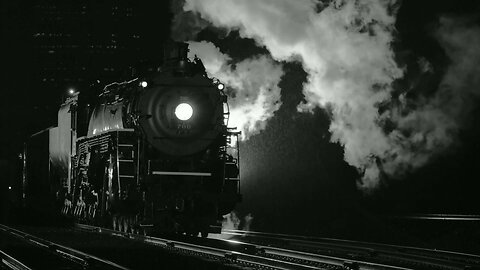 A Tribute in Black & White to the last Steam Trains