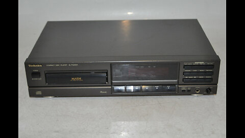 Technics SL-P170 Compact Disc Player. Repair?.#audio #cdplayer #technics #technicssl-p170