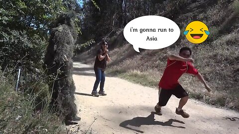 Bushman Scare Prank