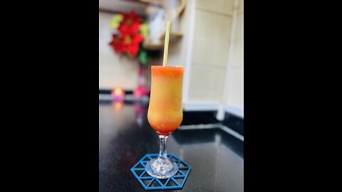 Sunset slushy#yummlicious