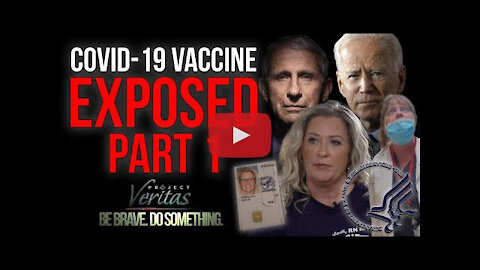 PART 1: Federal Govt HHS Whistleblower Goes Public With Secret Recordings "Vaccine is Full of Sh*t"