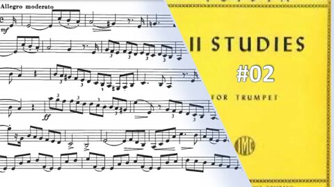 🎺🎺🎺 [TRUMPET ETUDE] Voisin 11 Studies for trumpet - #02 por Helder Passinho Jr.