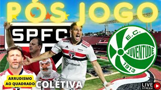 PÓS JOGO SÃO PAULO X JUVENTUDE AO VIVO #SPFCxJUV