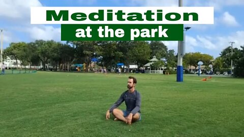 Meditation at the Park 🌳 30 Minute Peaceful Mindful Grounding Presence