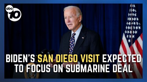 President Biden meeting with English and Australian prime ministers in San Diego on Monday