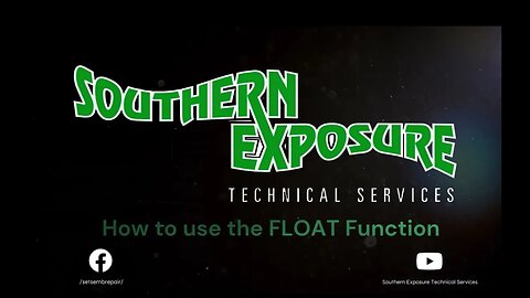 Barudan X/K Series Embroidery Machine: How to use the FLOAT Function on your K-Series Machine