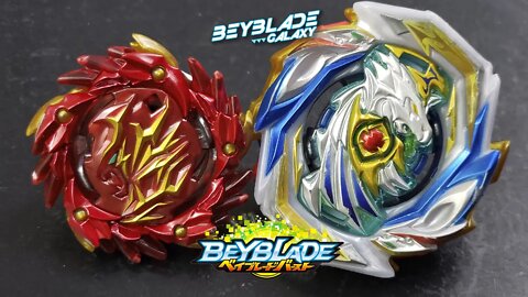 SHINING αMATERIOS .0.Ds' vs IMPERIAL PEGASUS .Wh.At - Beyblade Burst ベイブレードバースト