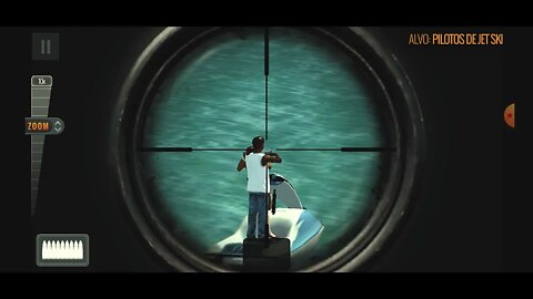 GUIGAMES - Sniper 3D Assassin - Ilha Adamis - Missão 1 - Sequestradores de Jet Ski