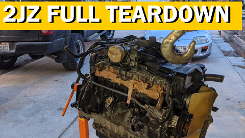 Detailed 2JZ Teardown