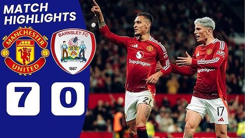 TEN HAG'S BIGGEST WIN! | Manchester United v Barnsley extended highlights