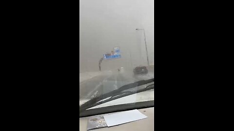 driving while raining time in Qatar