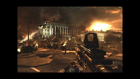 Epic Assault of the White House in Amazing FPS Game Call of Duty Modern Warfare 2