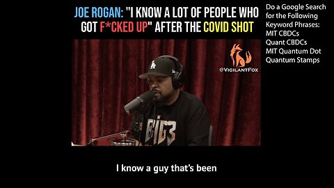 ICE CUBE | "I Know a Guy That's Been Doing With Issues Since He Got It (The COVID-19 Shot)." - Ice Cube On Joe Rogan