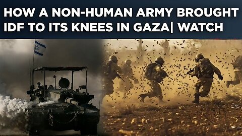 Not Hamas But This Non-Human Army Turns Israel's Nightmare In Gaza| IDF Men Face Monstrous Threat