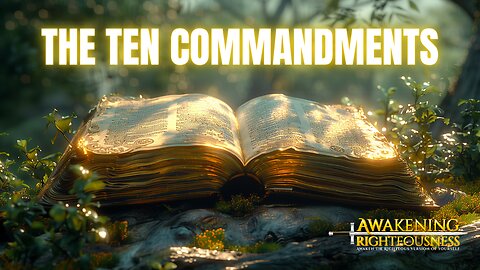 Embracing God's Law The Transformative Power of the Ten Commandments | Awakening Righteousness