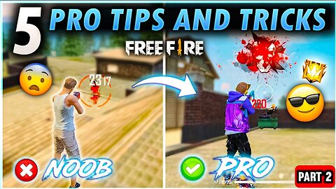 Top 5 Free Fire Tips And Tricks😍|Best Tips And Tricks For Free Fire Br Rank 2023|Bot Sanju