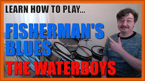 ★ Fisherman's Blues (The Waterboys) ★ Drum Lesson PREVIEW | How To Play Song (Peter McKinney)