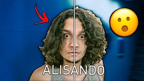 ALISANDO CABELO ONDULADO MASCULINO (resultado impressionante!)😱