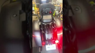 Custom Dynamics bag brake/turn signals for 2020 Indian challenger #shorts