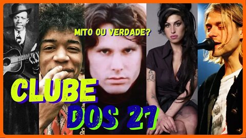 CLUBE DOS 27 #curiosidades #vocesabia #misterio #lendas #amywinehouse #kurtcobain #jimmorrison