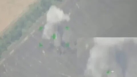 Russian Strike Destroys Ukrainian Truck With Artillery Gun In Avdiivka