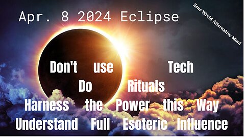 Don't Watch Eclipse: Co-create, Experience & Energize