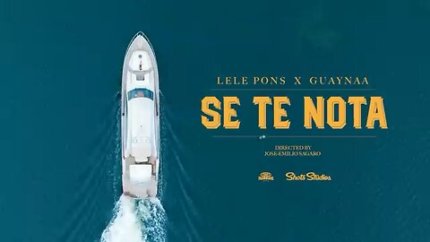 Lele Pons & Guaynaa - Se Te Nota (Official Music Video)