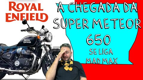 A chegada da SUPER METEOR vai BAIXAR o preço das MOTOS CUSTOM MAD MAX? Americano Responde