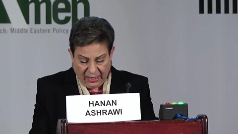 Who Shapes the Peace Process?- Hanan Ashrawi