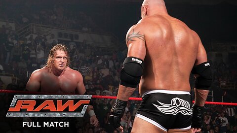 FULL MATCH — Goldberg, Shawn Michaels & Maven vs. Evolution: Raw, Sept. 1, 2003