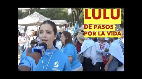 Marcha por la Vida 2022 Lulu Pasos por la Vida #MarchaVidaMX #MexicoDefiendeLaVida #VivaCristoRey