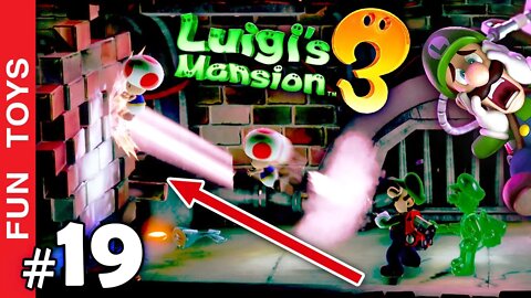 Luigi's Mansion 3 #19 - Usando a cabeça do TOAD para abrir passagens secretas no Hotel Sinistro! 👻