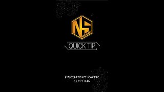 PARCHMENT PAPER CUTTING #shorts #nugsmasher #quicktip #rosin