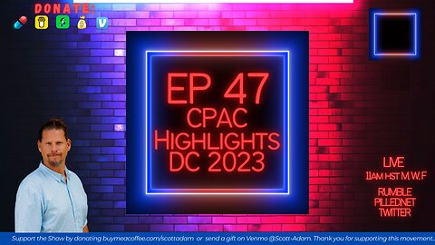 Ep. 47 CPAC interviews with Ivan Raiklin, Mike Van meter Reggie Littlejohn