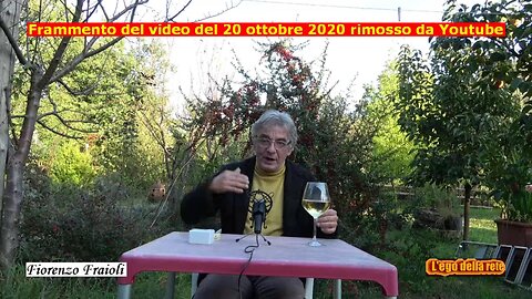 Un video rimosso (da Youtube, poi ripristinato)