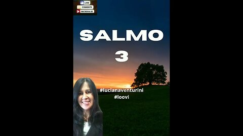 Salmo 3 O senhor me sustenta #shorts #lucianaventurini #desenvolvimentopessoal #salmo