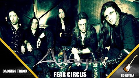 ADAGIO FEAR CIRCUS (Guitar Backing Track)