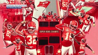 Kansas City Chiefs showcasing Kansas City artist's work during playoffs