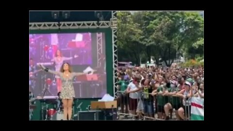 A INCOERÊNCIA dessa cidade sou eu? Daniela Mercury faz mega show promovido pelo governo de SP